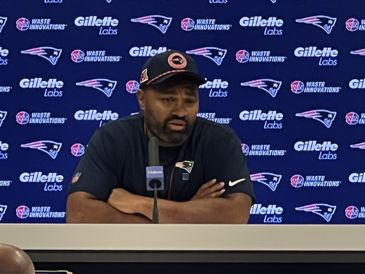 IanSteeleWMUR's tweet photo. Jerod Mayo says he expects Jabrill Peppers to be able to practice โsoon.โ
@abc6 #nepats #nevsind https://t.co/tR28SpkjnF
