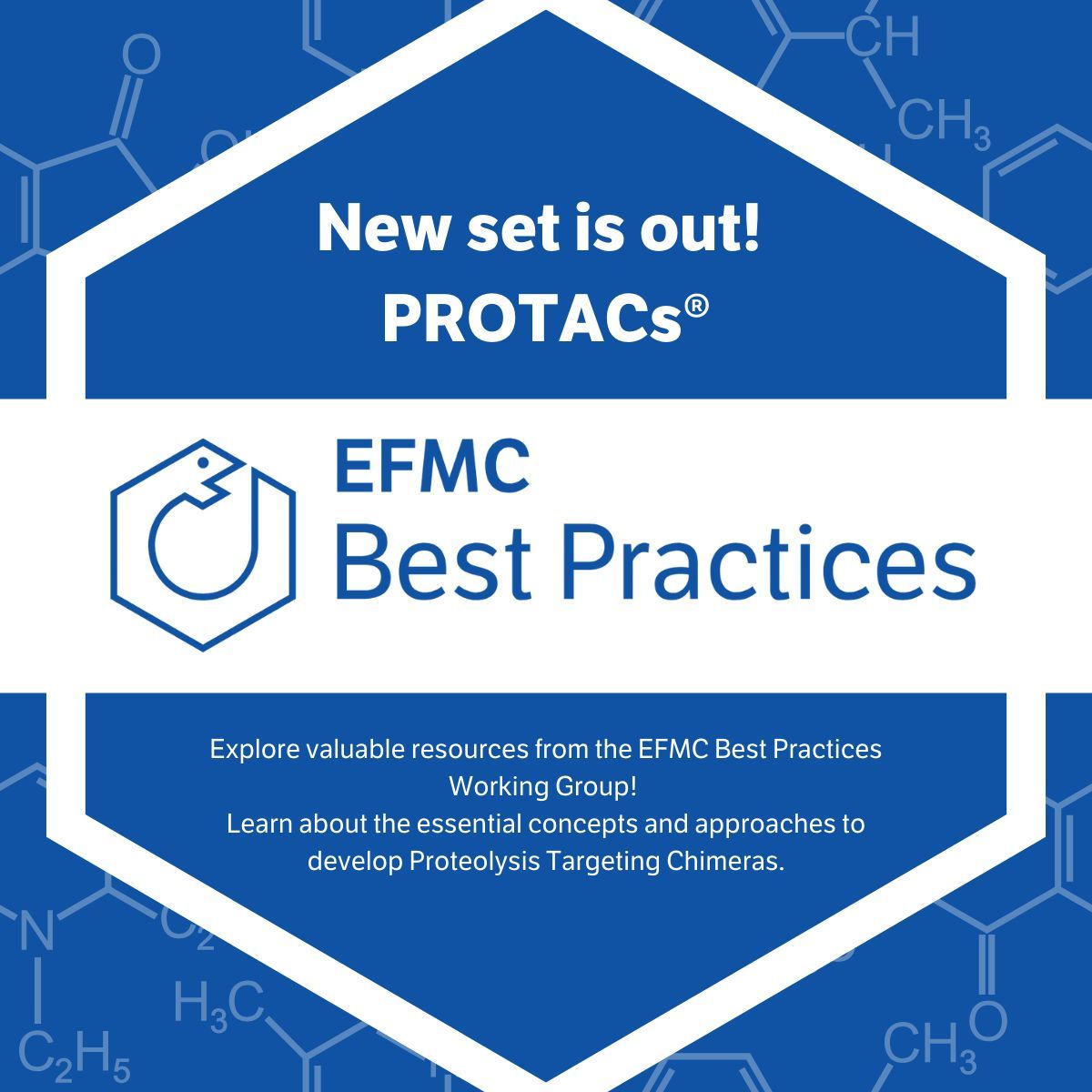 Have a look at the latest release by the Best Practices, covering the fundamental principles and methodologies for developing PROTACs®. 

💻 Watch the webinars: buff.ly/4fPygsD 
🔗  Download the set: buff.ly/4131kby