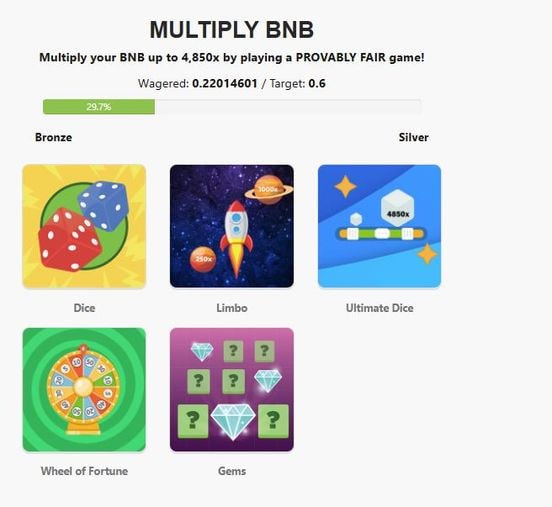 faucetnew's tweet photo. 🔥Multiply rewards by 100x with the hottest games☝️

👉You can deposit funds to participate in the games.
👉Complete more surveys and use the rewards to join the games.

👍 Min withdrawal 0.002 BNB. Join now https://t.co/27AjNCtY0a
#bnbpayu #bnbcrypto #bnbfaucet https://t.co/M6YDsGeGC3