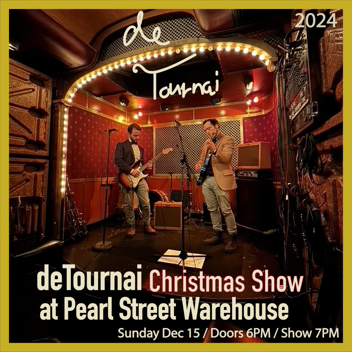TicketWeb's tweet photo. Get into the holiday spirit with deTournai Music at @pearlstreetlive on December 15! This brother duo brings a unique blend of genres, and classical influences to their Christmas show. Don’t miss their holiday single White Christmas Dreaming!

🎟️: https://t.co/6hVirsWXme https://t.co/Y9o0LS5zEP