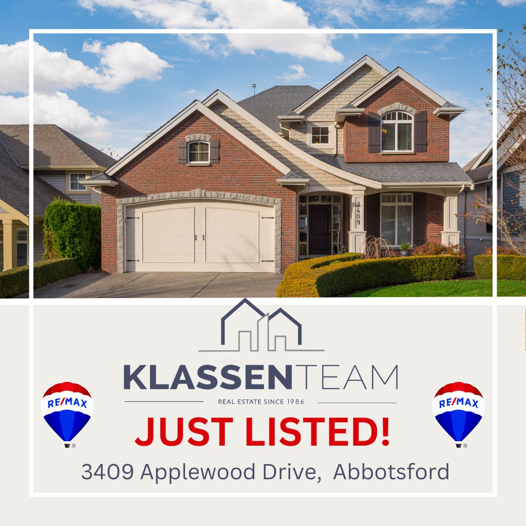 klassenteam's tweet photo. ⭐ NEW LISTING!⭐
🛏 5 Bdrm 🚽 4 Bathrooms
📍3409 Applewood Dr. East Abbotsford
💲1,675,000 MLS# R2949321 https://t.co/FWy9Ci8vVu