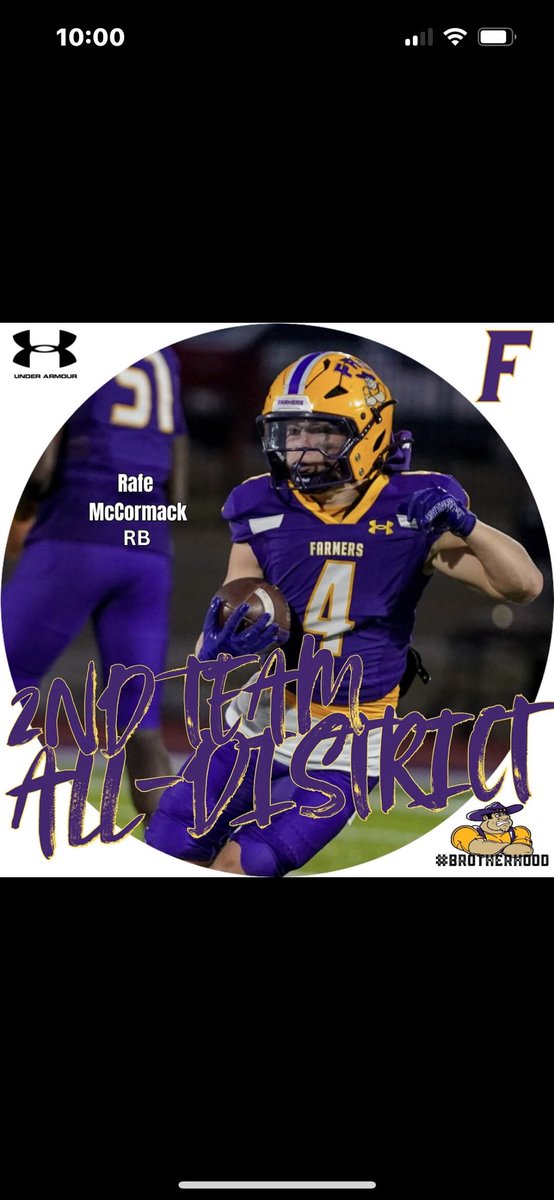 2nd Team RB. One of my favorites right here for sure. The growth he showed from his freshman year to his senior year was remarkable. 
<a href="/therafemccomack/">Rafemccomack🌟🌟🌟</a> <a href="/CoachZacQuinlan/">Zac Quinlan</a>