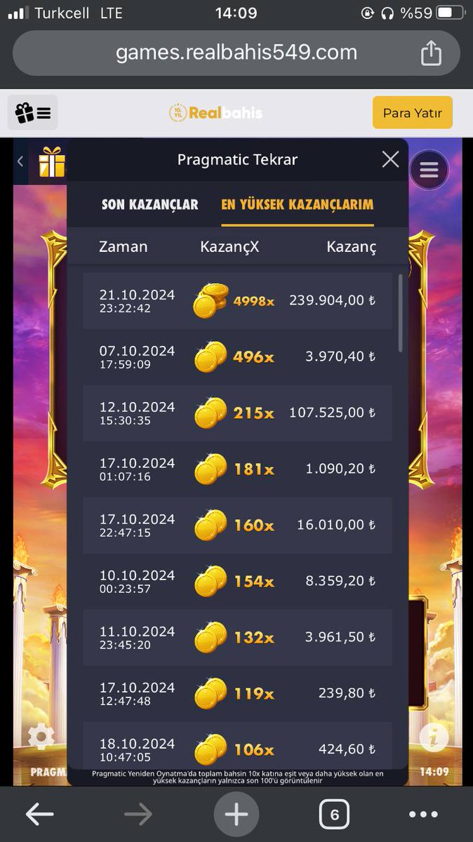 Bsikayet2023's tweet photo. @Emrah4290352631 48 tl den çevirdiği için 100x kazanabilirmiş 4800 tl yani 😂🤣😂
Fıkra bu kadar
değil mi @realbahissosyal ?
235.104 tl yi siliyorlar umarız bu hatadan biran önce döne #realbahis
saçma sapan insanları risk birimine koyup sitenin başına işe yaramaz müdür getirirsen böyle olur!!! https://t.co/WcIQNsJrpB