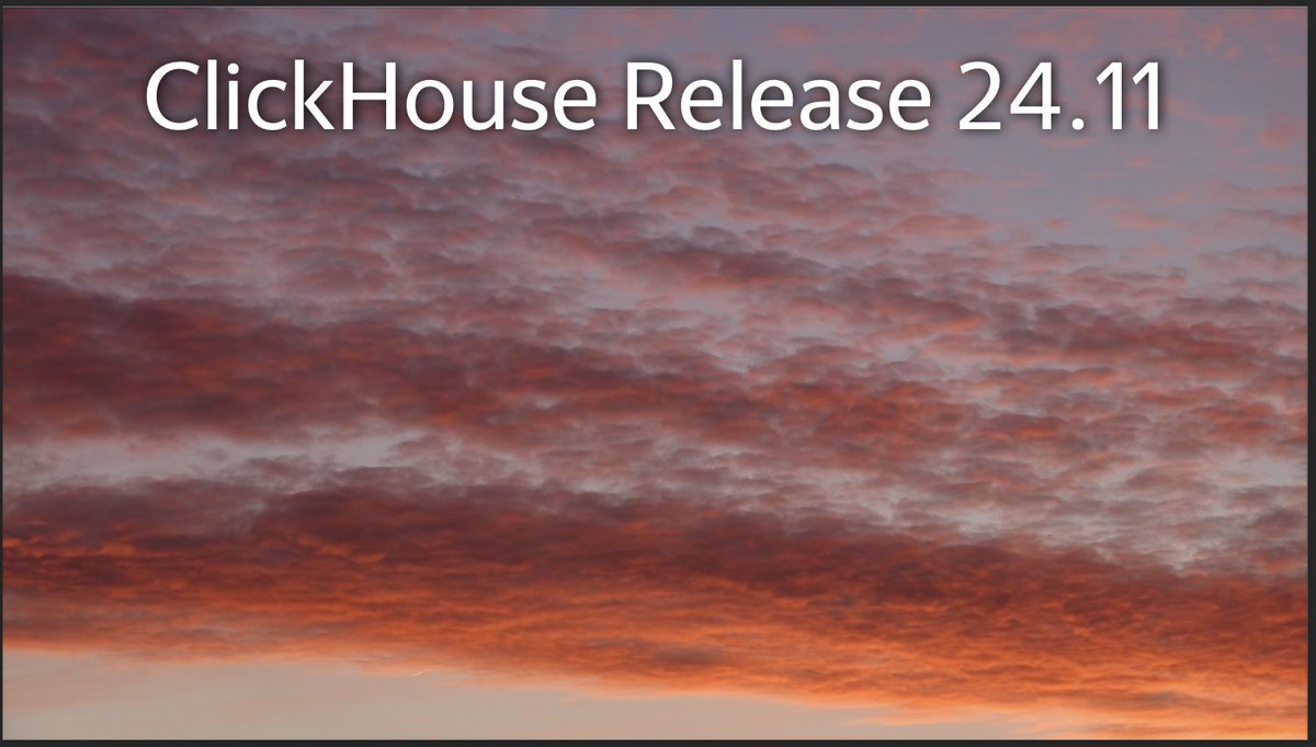 ClickHouse tweet media