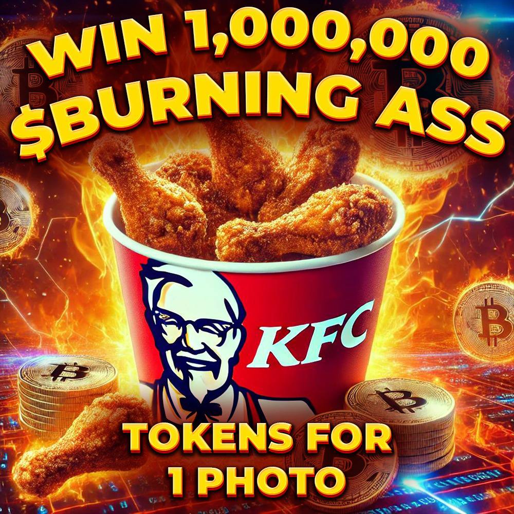Burning_ass_SOL's tweet photo. 🔥 Join the #BurningAssChallenge and win $BERNASS tokens!  

📷 Take a photo with a bucket of spicy wings + an A4 paper saying Burning Ass Token. 

🖤 Post it on social media with #BurningAssChallenge.  

🎁 First 10 entries: 100,000 tokens.  
🏆 Most likes: 300,000 tokens! https://t.co/KC5aoNOXBB