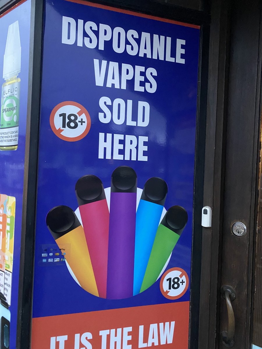 What are you supposed to do with these when you’re done? Shove them up your arse?

It is the law!