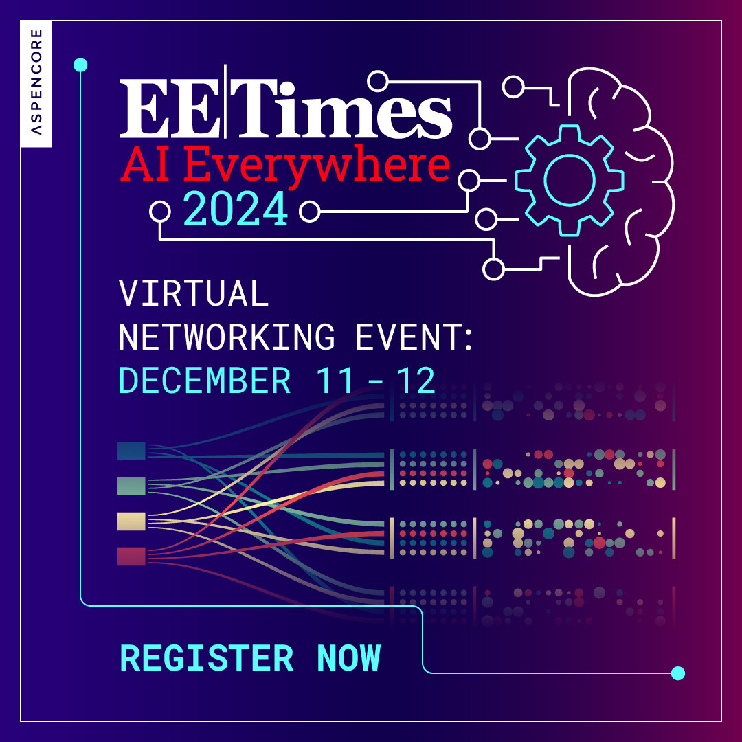 arteris_noc's tweet image. Don’t miss @EETimes virtual event, #AIEverywhere on December 11-12! Join Arteris to learn about the efficient scaling of AI accelerators using NoC tiling on December 11th at 11:50 AM PST / 20:50 CET. Register today!

#cloudAI #datacenterAI #LLMs #edgeAIchip #AImicrocontroller