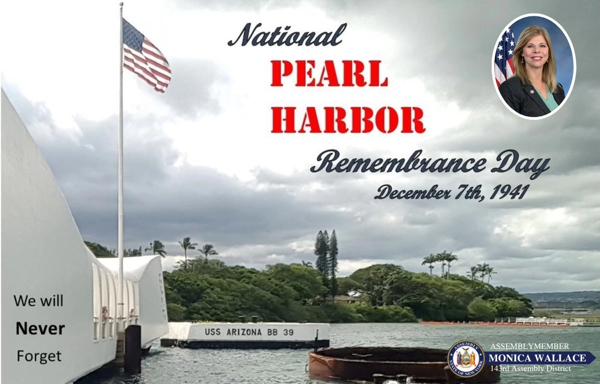 Today marks 83 years since the attack on Pearl Harbor, which claimed the lives of over 2,400 Americans and led to U.S. entry into World War II.

We must never forget the memory of the victims and the courage of those who answered the call to serve our nation in war.
