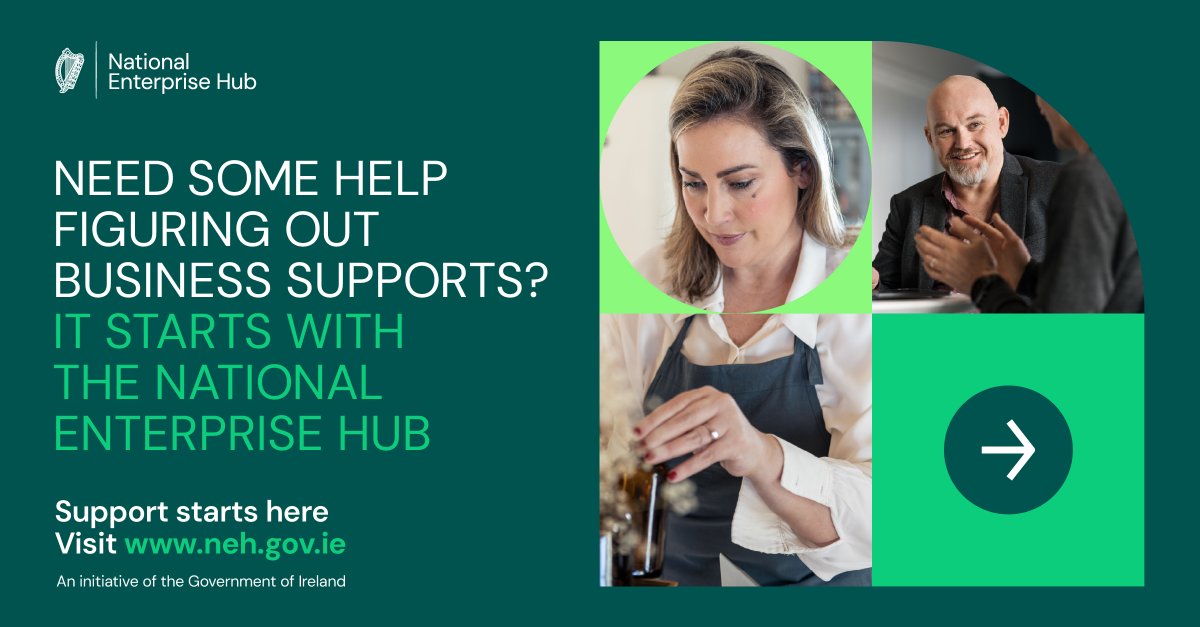 Over 180 supports from 19 different departments and agencies, the new National Enterprise Hub is the single source for all government support for your business With everything from grants to expert advice and training, our website has all the information neh.gov.ie
