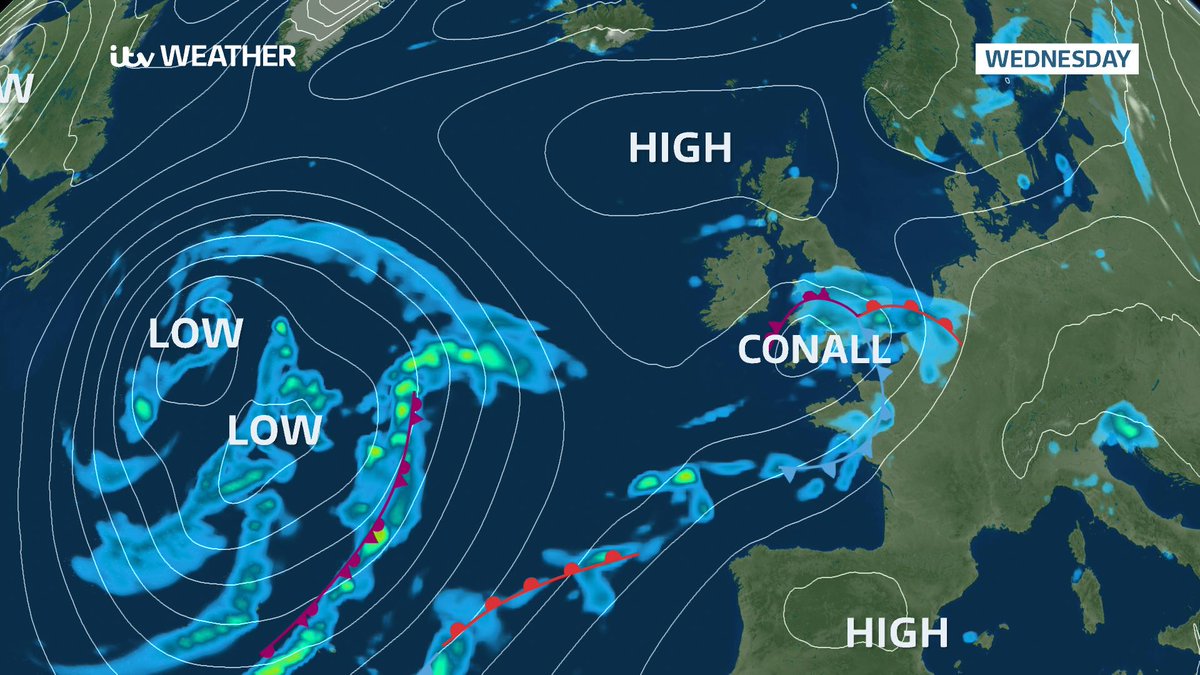 Chris Page - Weatherman (@chrispage90) on Twitter photo #StormConall has been named by the Dutch Met Services (<a href="/KNMI/">KNMI</a>)
Heavy rain is expected to impact the south coast of the England with some strong winds tonight and into Wednesday.
The main impacts for wind and rain will be seen across the Netherlands #StormConall has been named by the Dutch Met Services (<a href="/KNMI/">KNMI</a>)
Heavy rain is expected to impact the south coast of the England with some strong winds tonight and into Wednesday.
The main impacts for wind and rain will be seen across the Netherlands