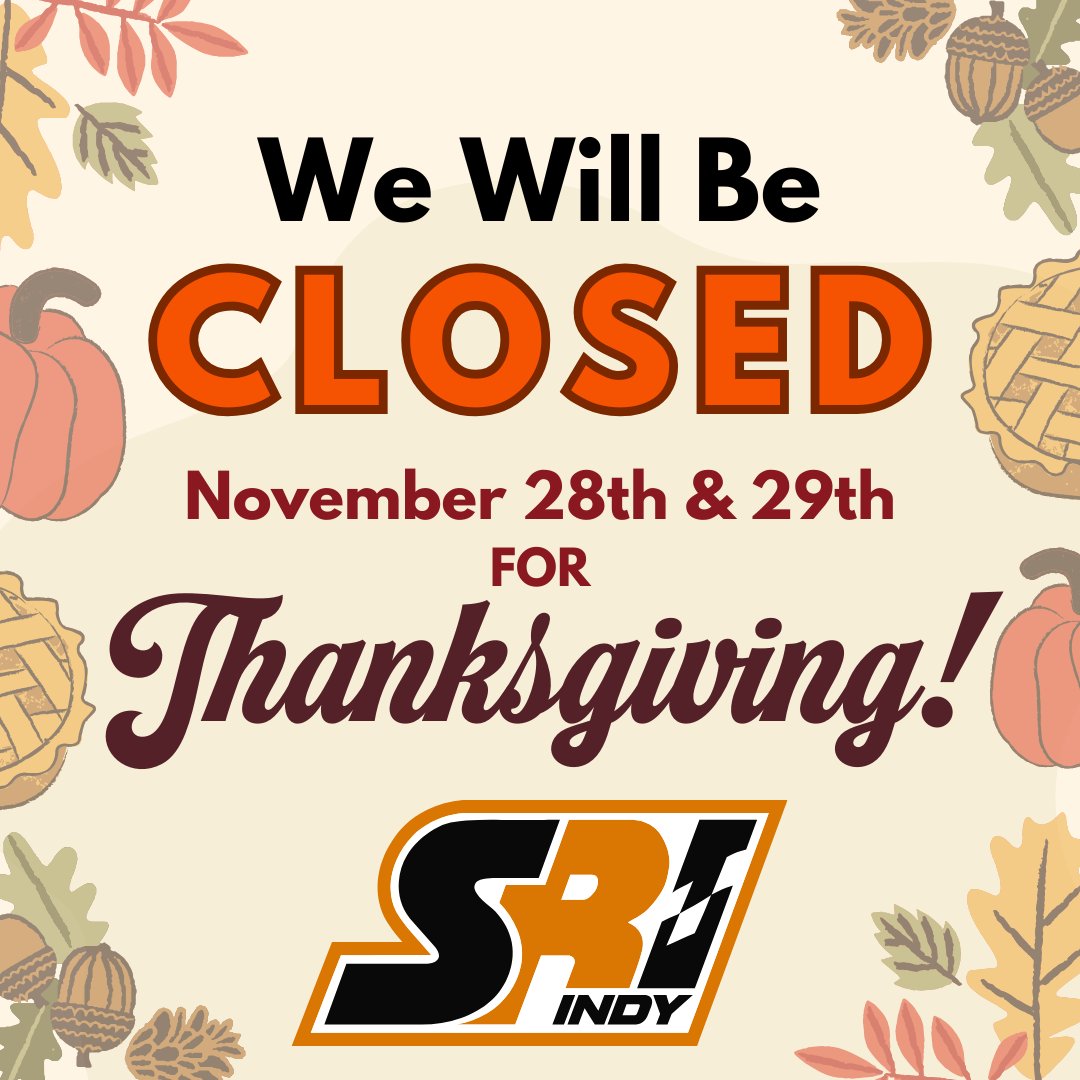 ✨Holiday Closure Notice!✨

We will be closed on November 28th &amp; 29th to celebrate Thanksgiving with our loved ones. We look forward to seeing you again when we reopen!🦃 

#HolidayClosure #ClosedForThanksgiving #Grateful #FamilyTime #SeeYouSoon #ThanksgivingBreak #HolidaySeason