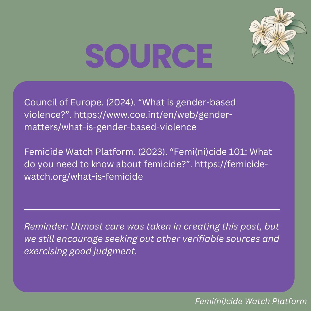 FemicideWatch's tweet image. Today is the second day of the #16daysofactivismagainstGBV.

Today’s #foundational topic: what is Gender-Based Violence (GBV)?

Read to learn more👇