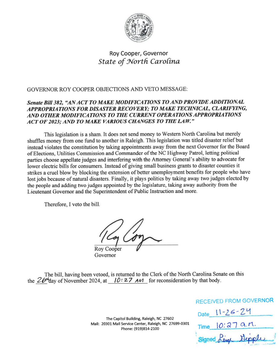 Sen. Michael Garrett tweet media