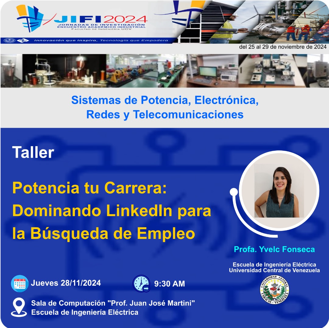 codingtel's tweet image. 🌟 Codingtel se enorgullece de patrocinar las Jornadas de Investigación de la Facultad de Ingeniería de la Universidad Central de Venezuela!
¡Invitamos a todos los estudiantes de ingeniería a participar y aprovechar esta valiosa experiencia! 🚀

#Codingtel #JIFI #LinkedIn #UCV
