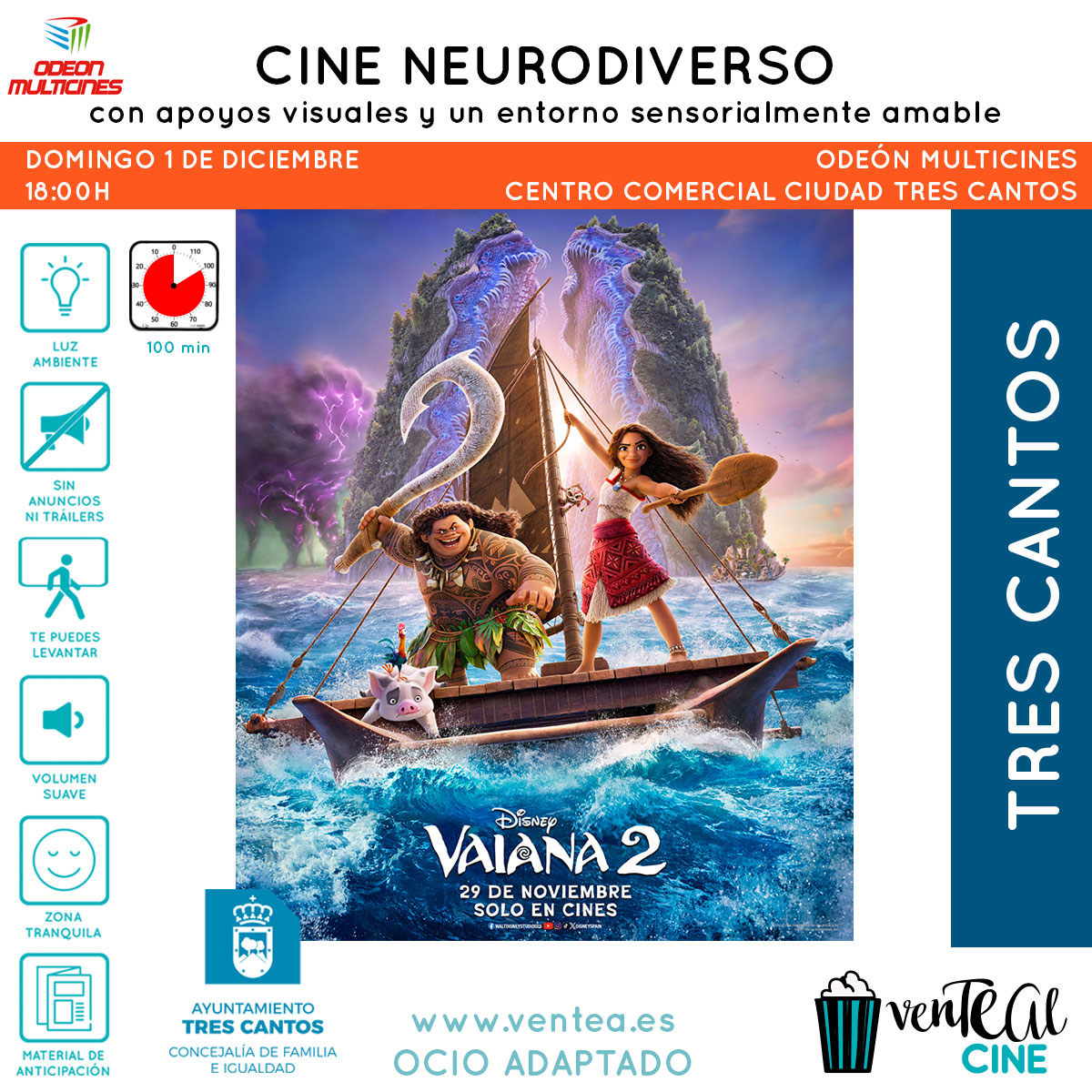 Este fin de semana se estrena... ¿qué se estrena? Vaiana 2. Pero no sólo... en Majadahonda tenemos animación de la buena. ¡No te pierdas este fin de semana de #ventealcine en Tres Cantos, Majadajonda, Madrid y Badajoz!