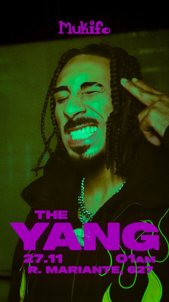 offtheyang's tweet photo. Fica aqui um convite pra quem quiser colar e fazer a vibe mais braba que o Mukifo já viu! 
Na madrugada de quarta pra quinta, 1h da manhã.

Bora?! 🔥 https://t.co/JgizYkuv9e