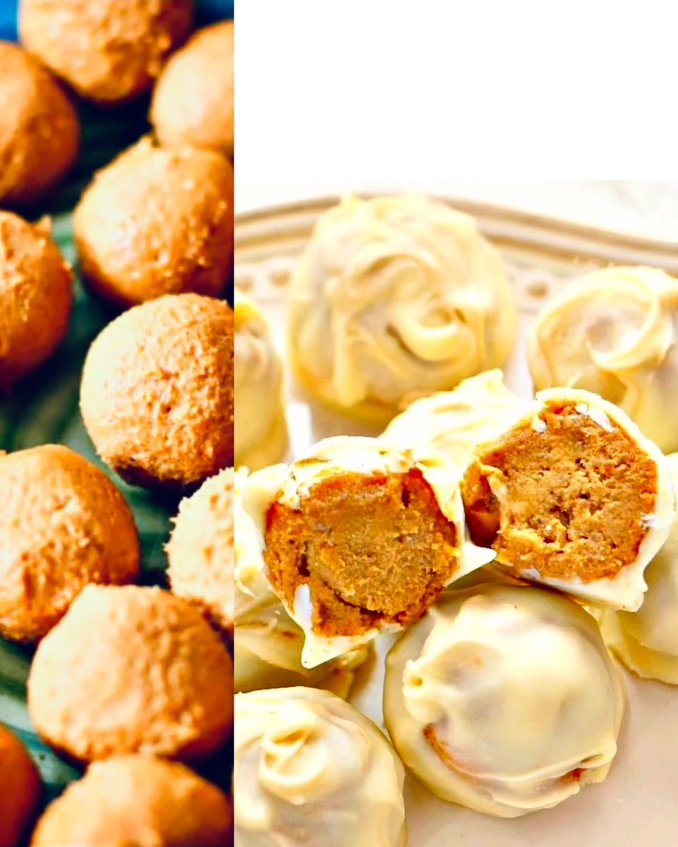sonisfood's tweet photo. Pumpkin Pie Truffles. All the goodness of the Pie combined with White Chocolate ready to be devoured. Happy Tuesday!
#truffles #pumpkinpie #dessert #sweethtooth #Thanksgiving #Holidays #fall #autumn #foodie https://t.co/h2v7YRf7Hz