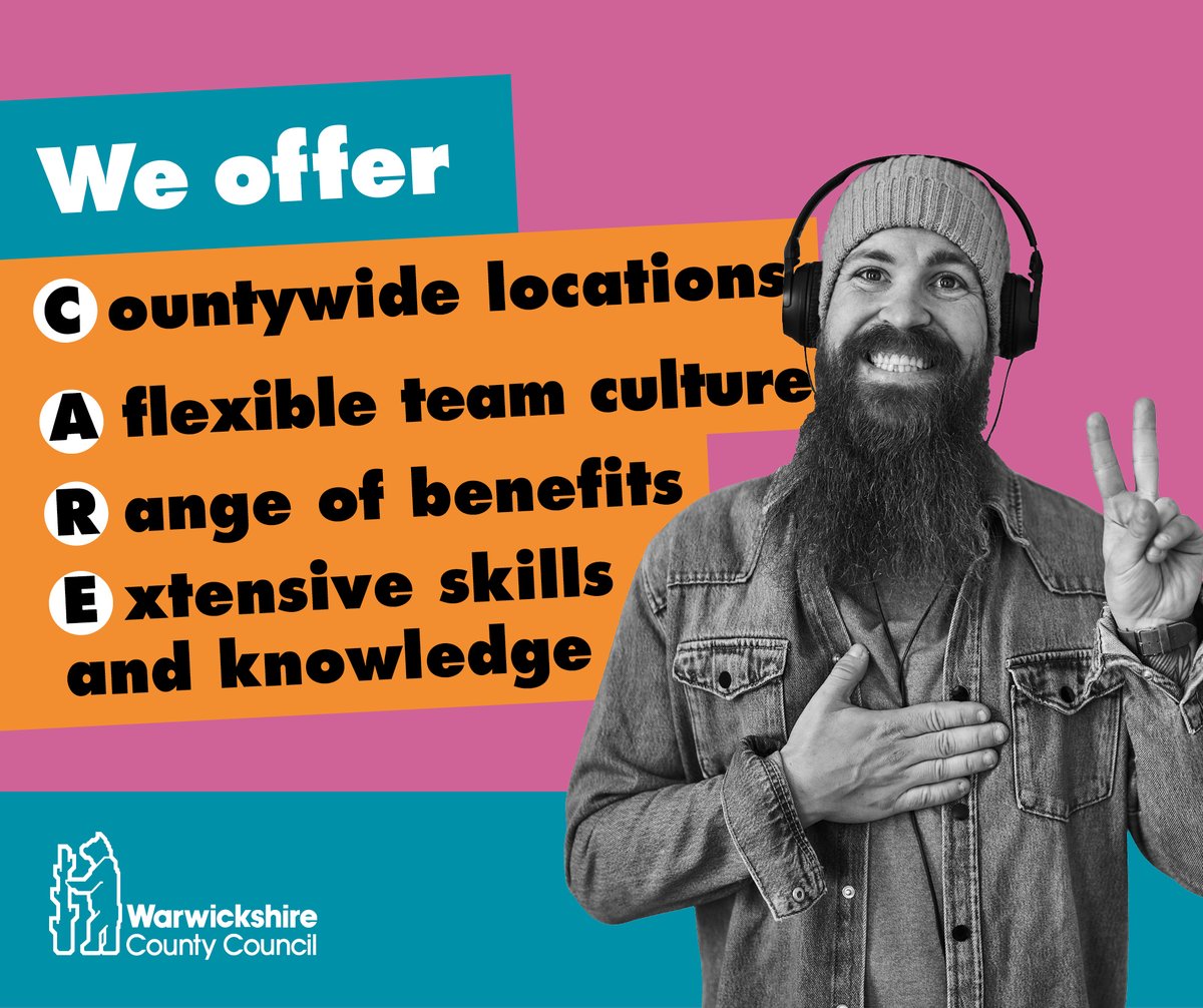 Warwickshire County Council Jobs tweet media