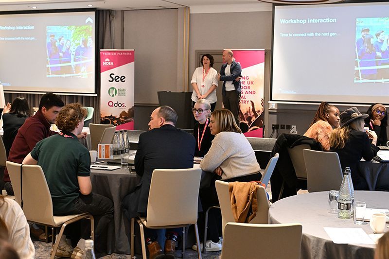 🌟 New Events World 2025: Next Gen 🎓 Clair Greenway (Gloucestershire University) shares: "There must be a connection between the industry and higher education—but it needs to be mutually beneficial, adding value on both sides." 🤝 #NextGenEvents #IndustryConnections #EventFuture