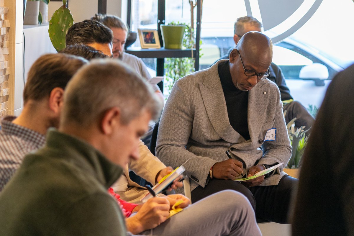 25 Kansas City technology leaders huddled in our office to talk about the "illusion of innovation" 🔮

How do you recognize it? Busyness that appears to be innovative, but doesn't drive meaningful progress.
