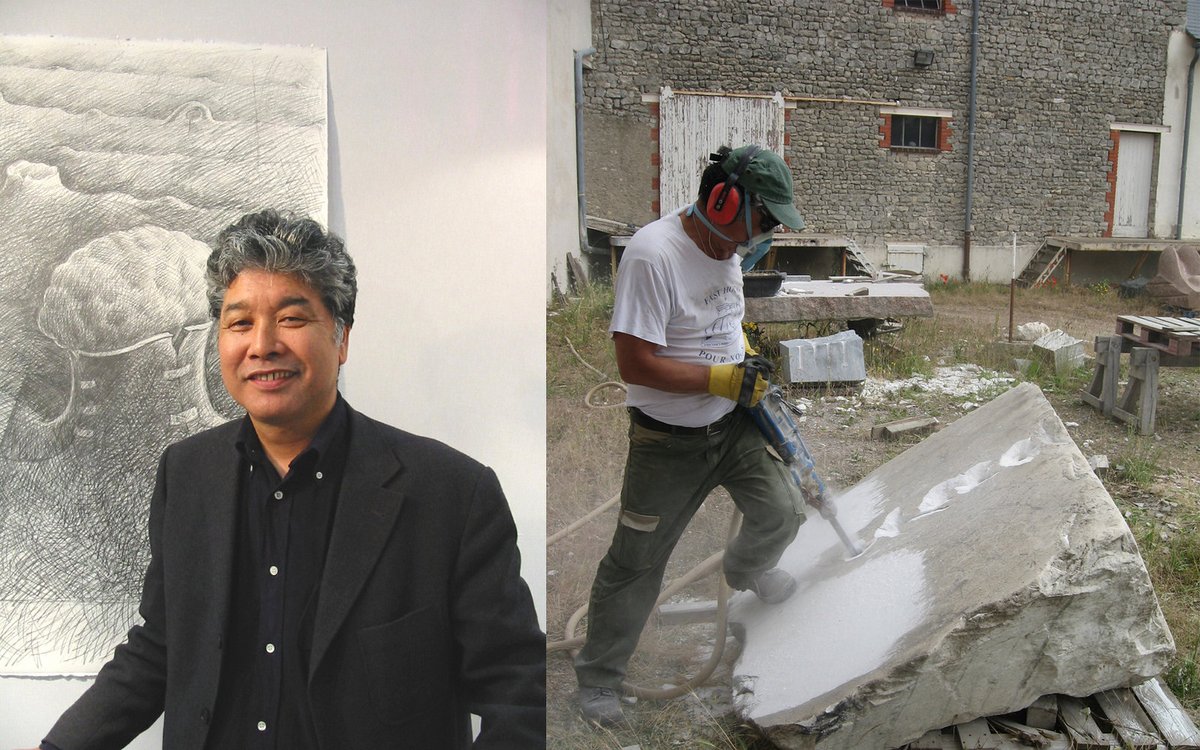 My father <a href="/TetsuoHaradaNet/">TetsuoHarada.net</a> passed away Sat, peacefully, in my mother's arms, in his studio. We will miss him, but his #granite #artworks will outlive us, and we will continue to share his message of #peace #love and reverence for #nature. More:  tetsuoharada.notion.site/Adieu-14a34632…