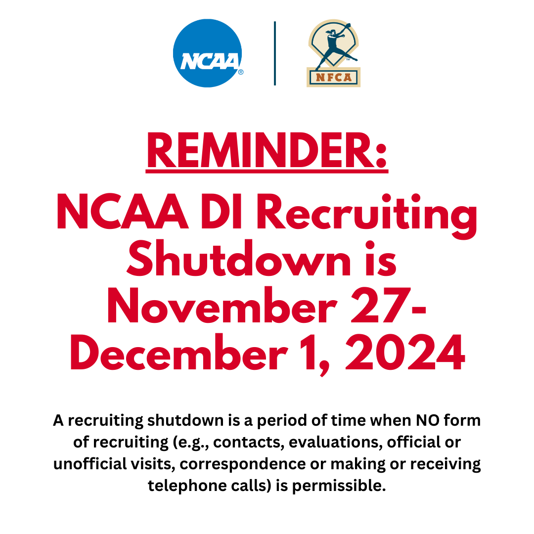 Close that email folder and put the phone on silent. It is time for a Recruiting Shutdown. NO recruiting activities are permissible from 11/27-12/1. Enjoy your Thanksgiving!