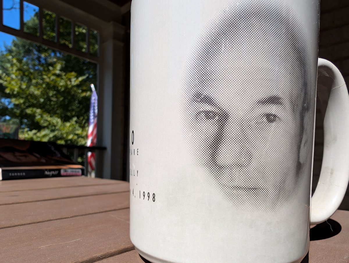 sdunnepilot's tweet photo. @SirPatStew I still have this mug from your 1997-98 performance of Othello in Washington, DC with an all-black cast.  I'm usually skeptical of many theatrical innovations, but I thought this worked well and enjoyed it.  Why no mention of it in your memoir? https://t.co/H7FgzsiZde
