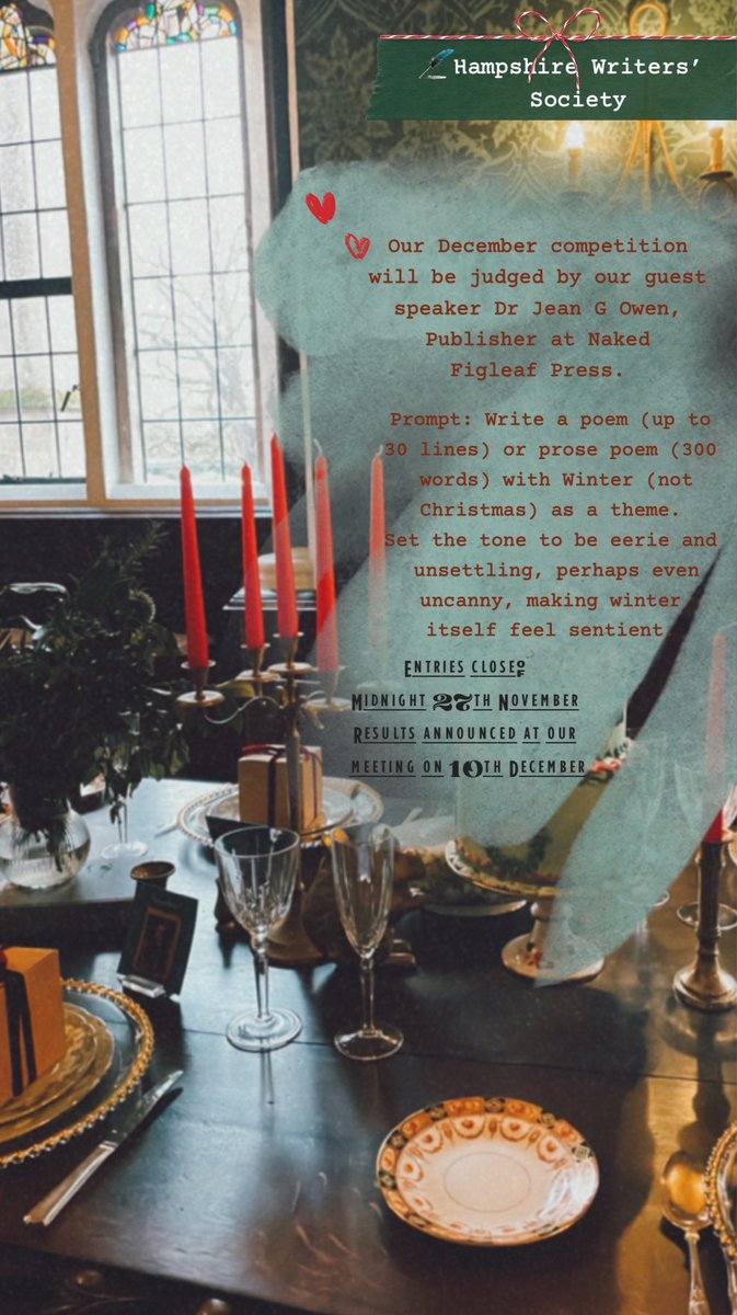 Our December competition