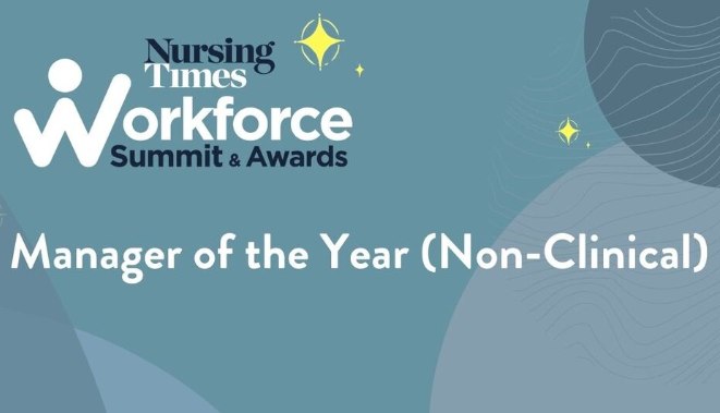 Good luck, Tracy! 🌟 

Our amazing colleague Tracy Bruce, Talent for Care Coordinator is shortlisted for Manager of the Year (Non-Clinical) at the Nursing Times Workforce Awards! 🎉 

A testament to her dedication &amp; impact - best of luck at tonight’s ceremony in London! 🏆