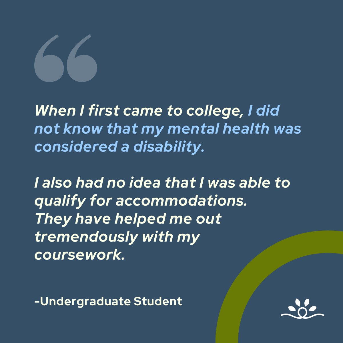 National Disability Center for Student Success tweet media