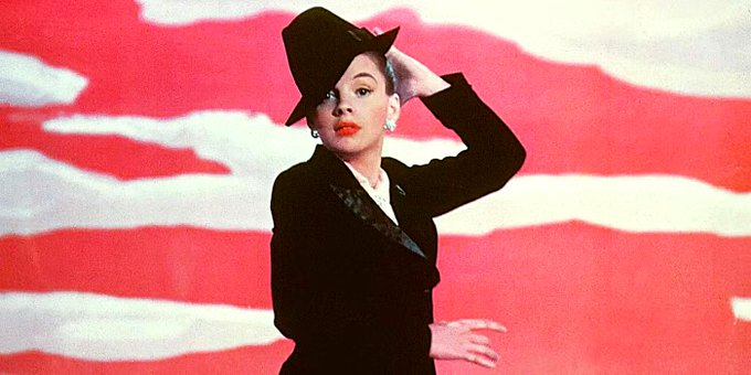 iShowTunes's tweet photo. "Forget your troubles ! C'mon, get happy !" - #HaroldArlen/#TedKoehler
#JudyGarland, #SummerStock, 1950. https://t.co/g76WvsJlE1