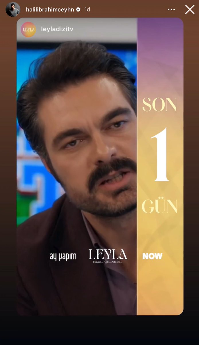 Halil İbrahim Ceyhan IG story

#HalilİbrahimCeyhan