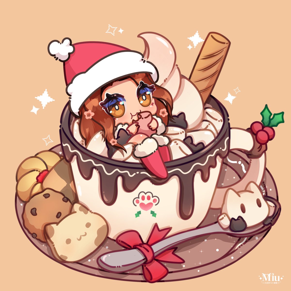 Miu_Zr's tweet photo. Some ✿ YCH - HOT Cocoa  Xmas Edition

Ask for yours! ☕️✨
via #vgen or DM

#VGenComm https://t.co/HkDuWTbmpj