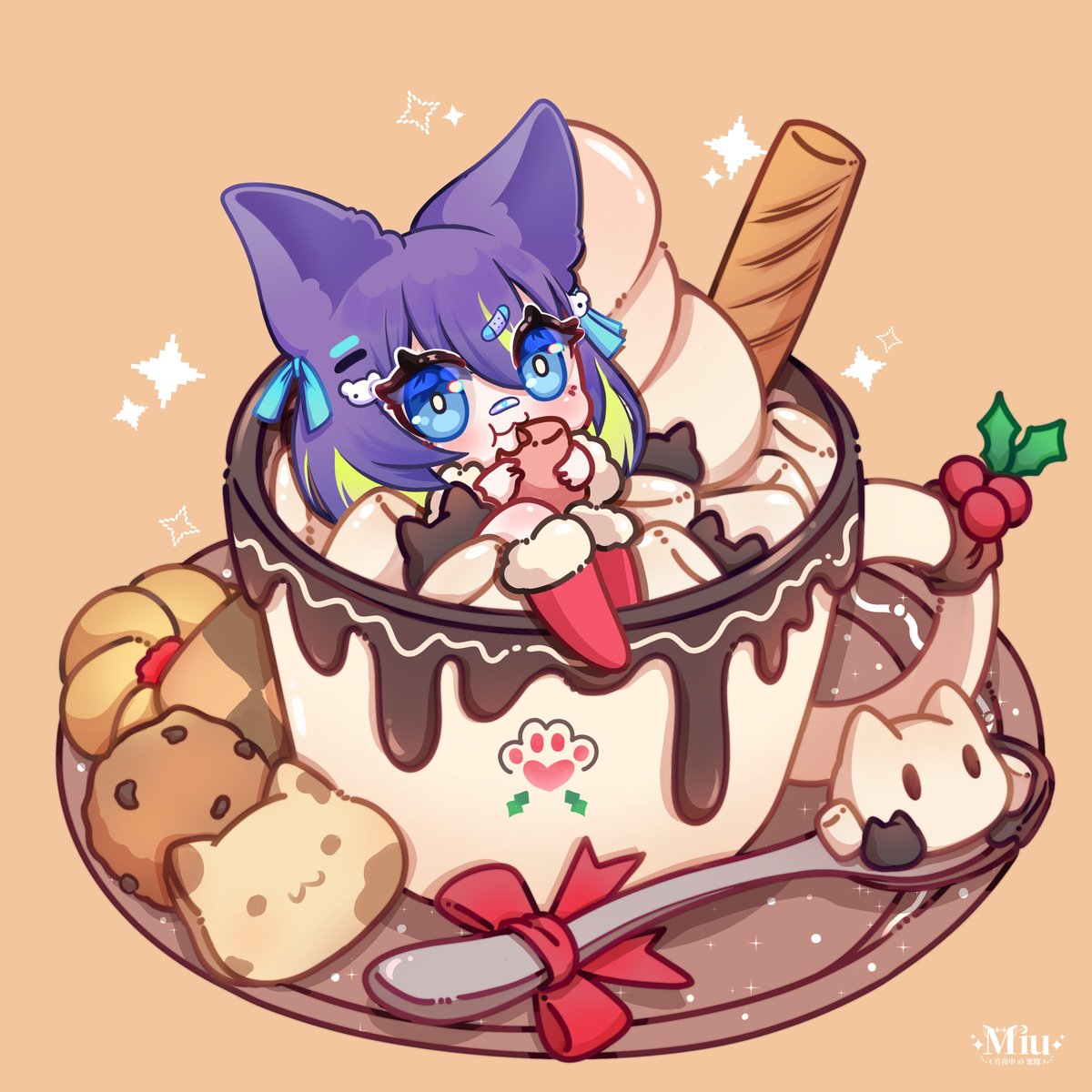Miu_Zr's tweet photo. Some ✿ YCH - HOT Cocoa  Xmas Edition

Ask for yours! ☕️✨
via #vgen or DM

#VGenComm https://t.co/HkDuWTbmpj