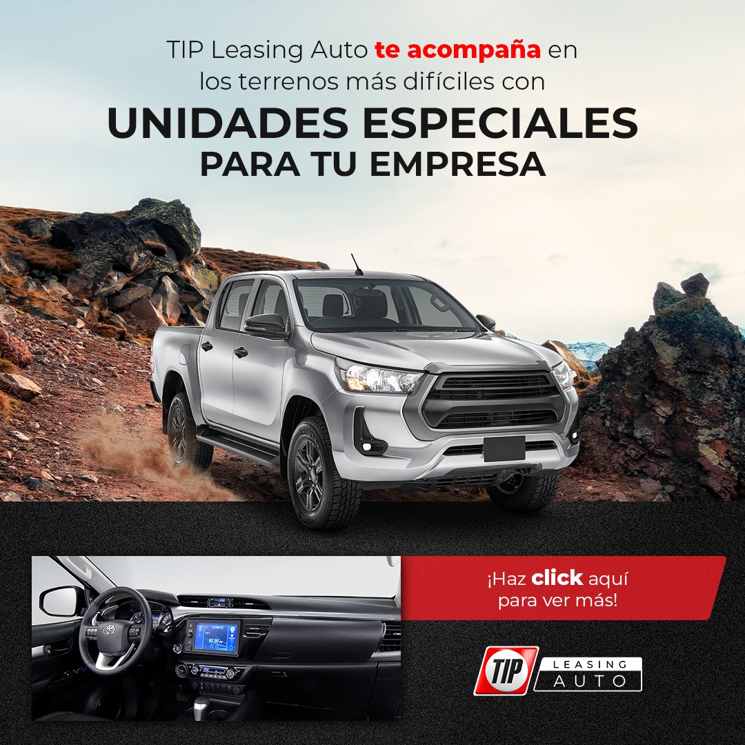 TIPMexico's tweet image. 🚗 Evita descapitalizarte con altos pagos de enganche al adquirir un vehículo. Al optar por el arrendamiento de unidades vehiculares, puedes utilizar vehículos adecuados para las operaciones de tu empresa. ¡Con TIP AUTO, conduce y deduce! 🚙 #TIPAuto #TIPMéxico