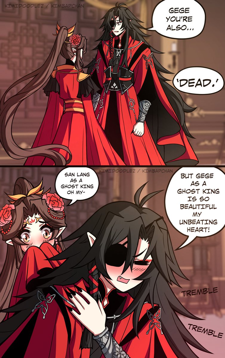 kimidoodlez's tweet photo. TGCF Reversed AU - From reversed to switched! https://t.co/Jg0XvWJZVL