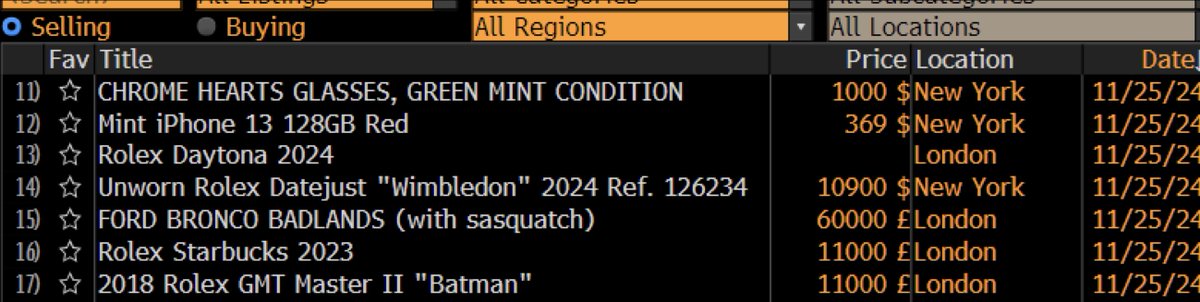 someone is down astronomically bad on the terminal