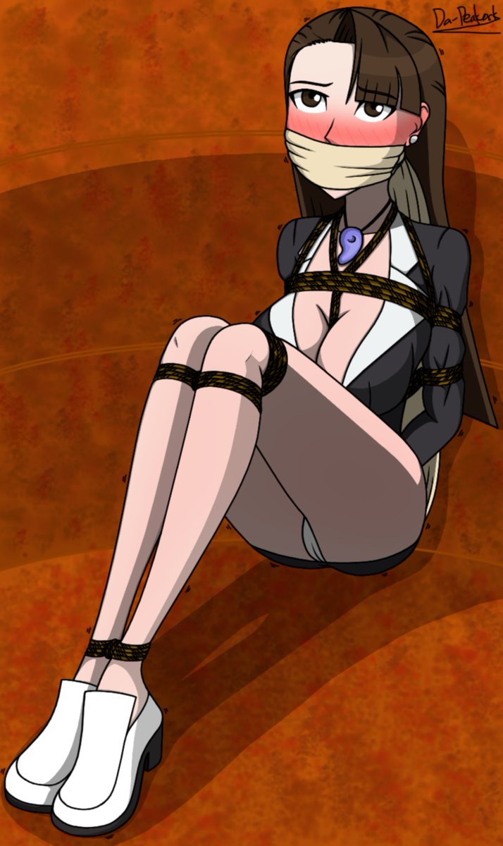 Some Ace Attorney bondage! 

With a bit of cement peril added in.