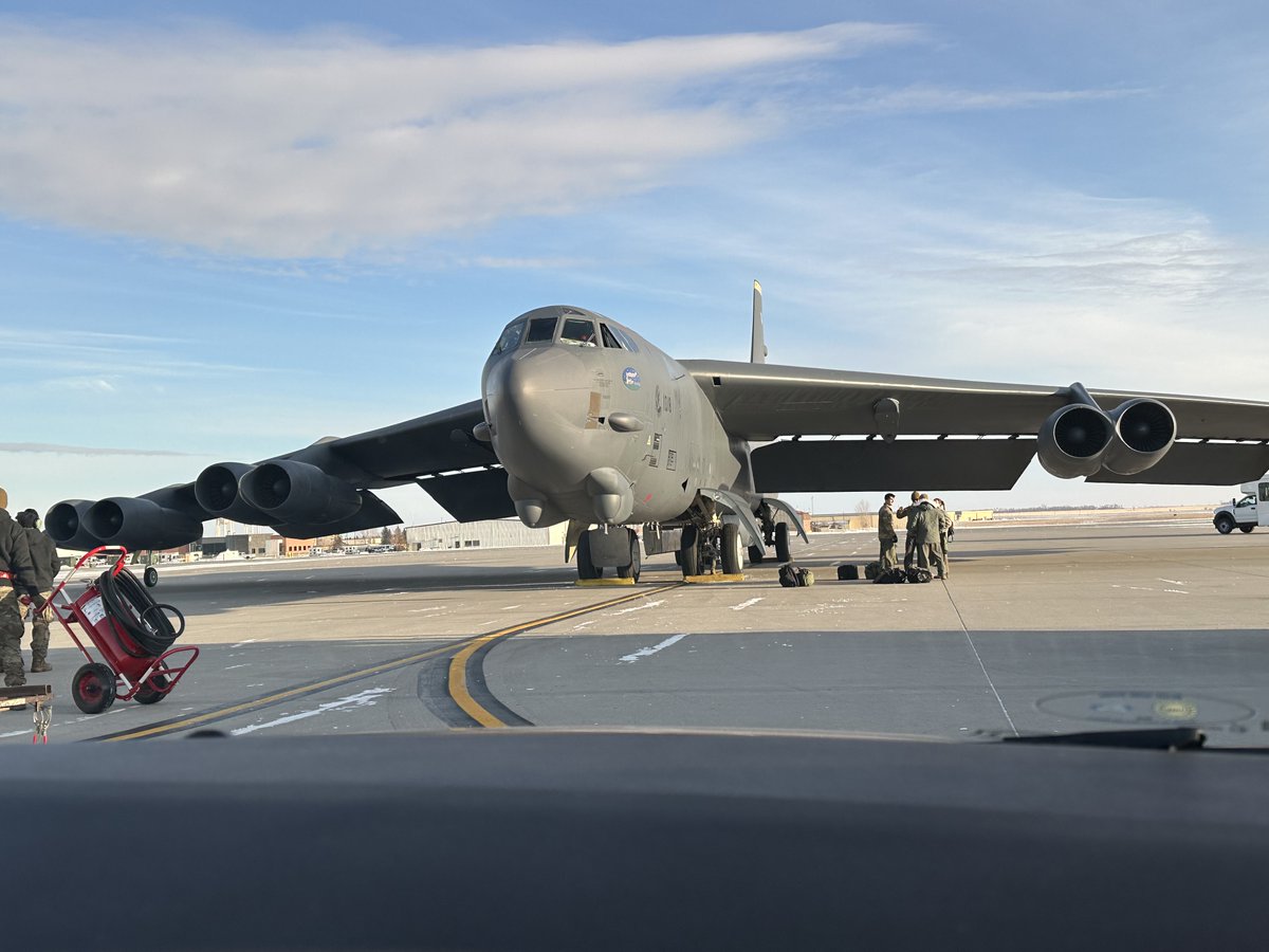 Had the great honor to see our 5th Bomb Wing in action first-hand during an orientation flight on a B-52 Stratofortress from the Minot Air Force Base.

Very insightful to see how they conduct their global deterrence missions on these long-range, heavy bombers.  Thanks to everyone