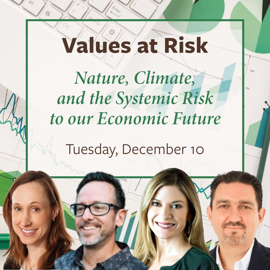IBES: Institute at Brown for Environment & Society (@brown_ibes) on Twitter photo Join IBES for "Values at Risk," a Dec 10 webinar featuring:
-<a href="/TonyGoldner/">Tony Goldner</a> (<a href="/TNFD_/">TNFD</a>)
-Carter Ingram (Pollination & @SNAPPartnership)
-Claire Kramer (<a href="/NewYorkFed/">New York Fed</a>)
-<a href="/ravivturner/">Raviv Turner</a>, (<a href="/naturex_ntc/">Nature Tech Collective</a>)
Learn more & register: events.brown.edu/ibes/event/300… Join IBES for "Values at Risk," a Dec 10 webinar featuring:
-<a href="/TonyGoldner/">Tony Goldner</a> (<a href="/TNFD_/">TNFD</a>)
-Carter Ingram (Pollination & @SNAPPartnership)
-Claire Kramer (<a href="/NewYorkFed/">New York Fed</a>)
-<a href="/ravivturner/">Raviv Turner</a>, (<a href="/naturex_ntc/">Nature Tech Collective</a>)
Learn more & register: events.brown.edu/ibes/event/300…