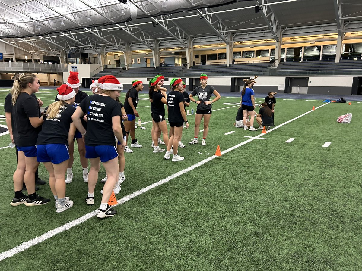 Wrapped up our fall workouts with a little fun in the mix.