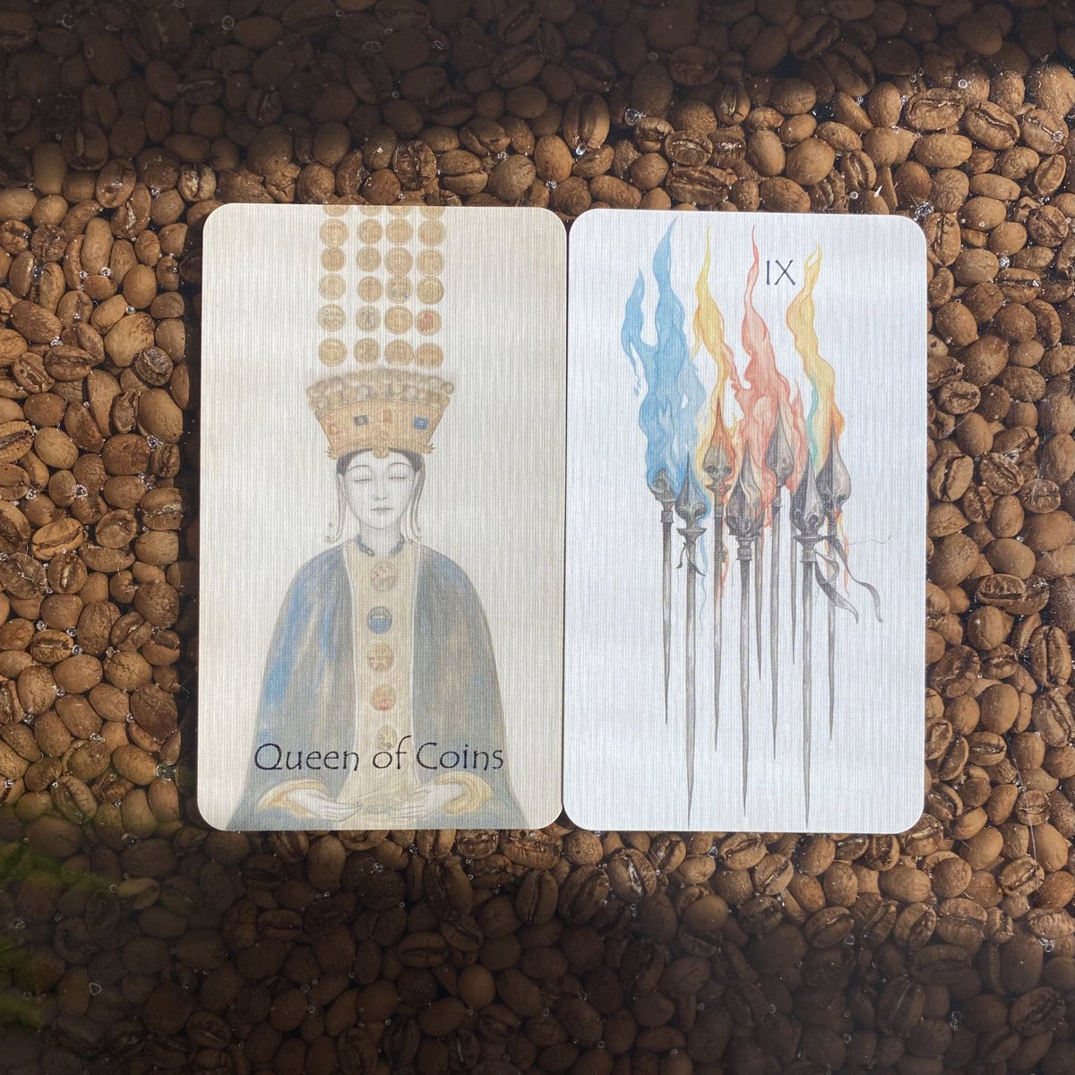 Tarot Cards in Coffee Shops tweet media