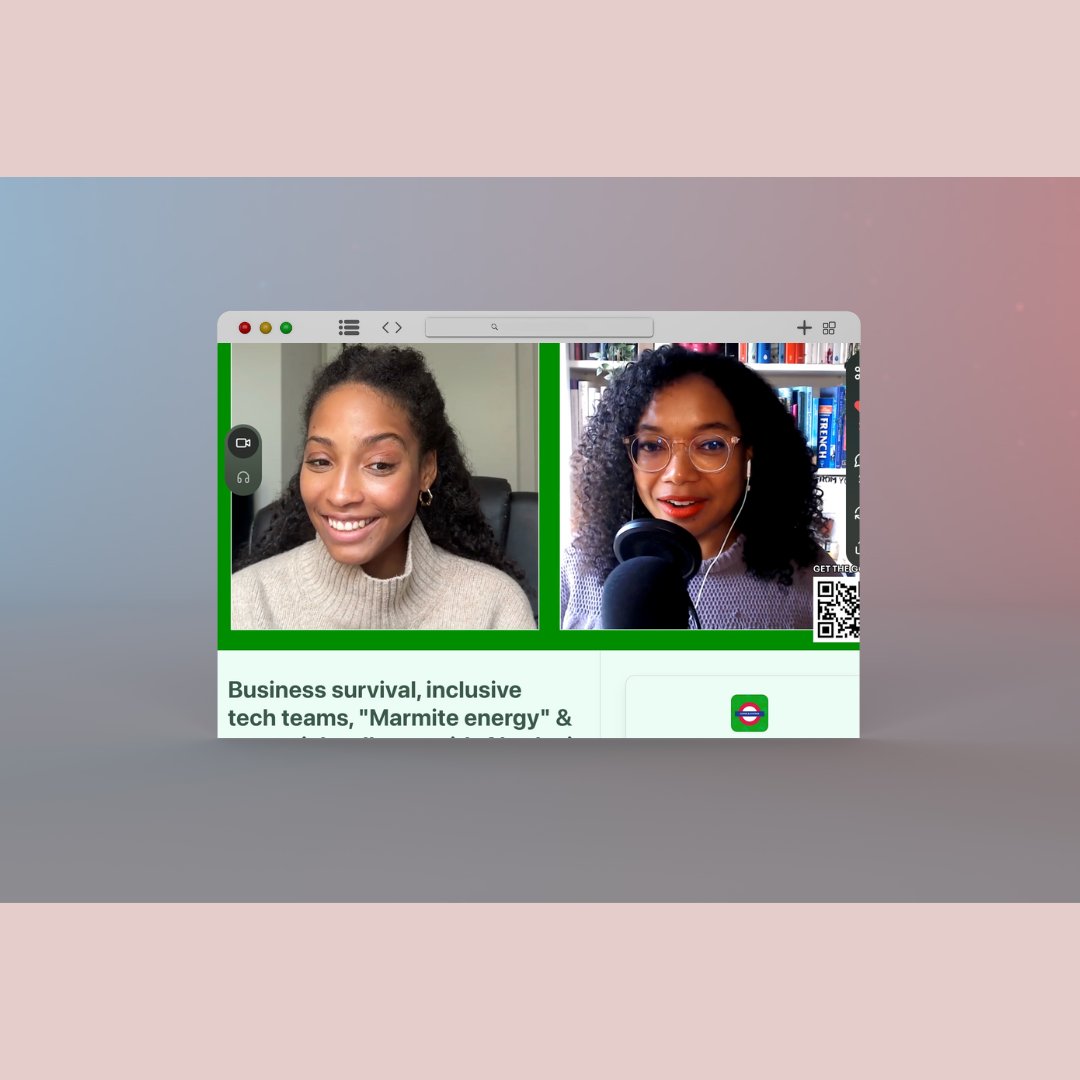 had so much fun recording a podcast with <a href="/fro_dera/">frances odera matthews 🇬🇧 🇬🇭 🇳🇬</a> sharing all the biz / career survival lessons that help me show up everyday &amp; stay balanced 🧘🏾‍♀️✨ coffeeandoysters.substack.com/p/business-sur…