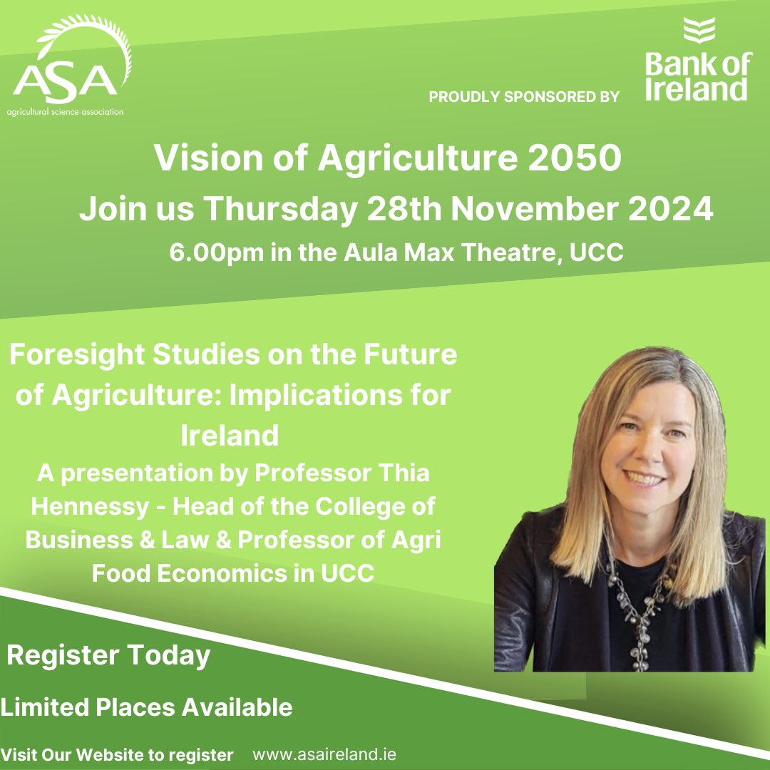 Join us on Thursday 28th November at 6pm 

Register Today: asaireland.ie/vision-of-agri…