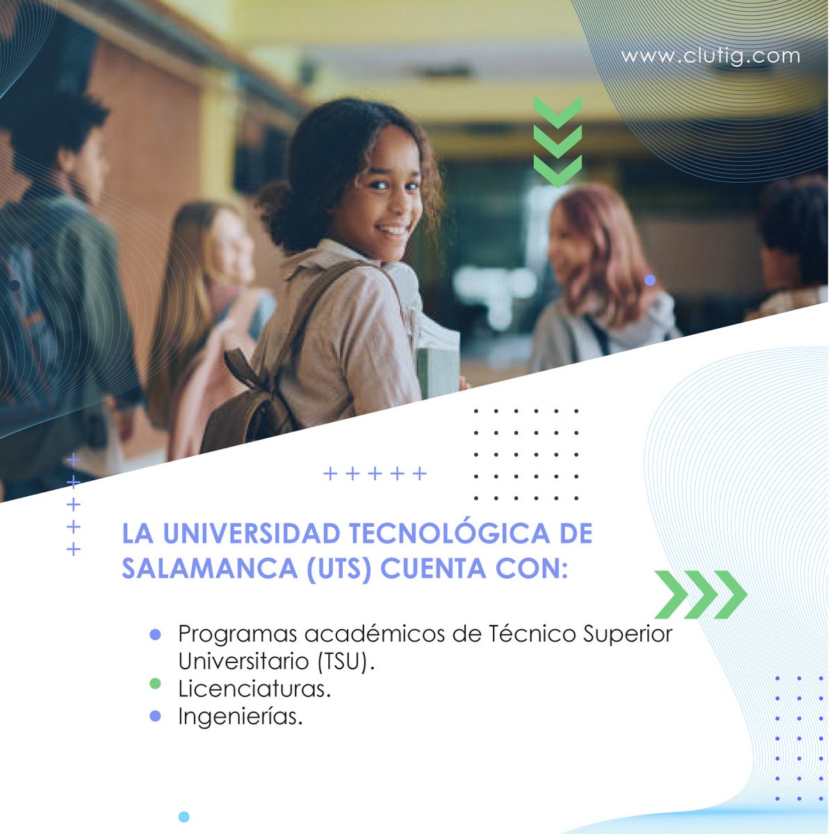 🌐Conoce a uno de nuestros aliados la Universidad Tecnológica de Salamanca- UTS. Su enfoque en formar profesionales altamente capacitados en áreas tecnológicas y empresariales.🌐

💻 Descubre más de la vitrina digital: vitrina.clutig.com/Vitrina/Catalo…

#VitrinaDigital #EmpresasCLUTIG #TIC