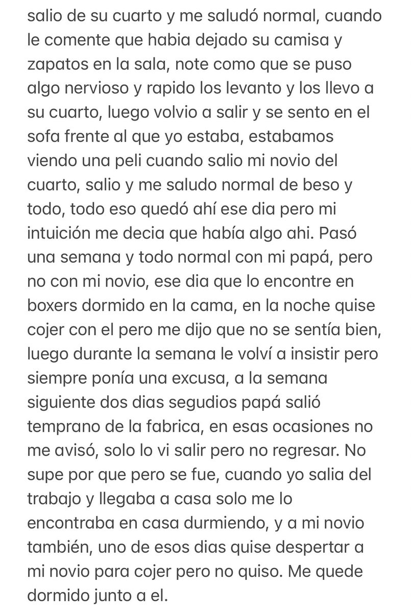 Mi papá y mi novio 
1ra parte

RT para la segunda parte