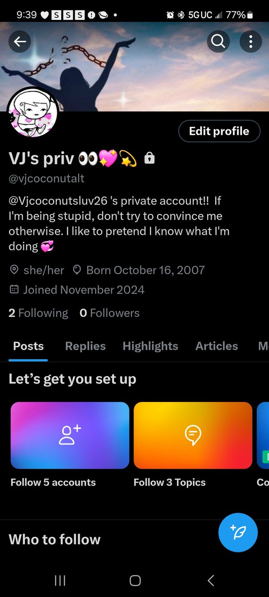 Vjcoconutsluv26's tweet image. Follow my priv!! I'm only going to allow a few select moots, so please don't be upset if I don't grant you access to see it. Also sorry for posting this again, the first one was wrong.