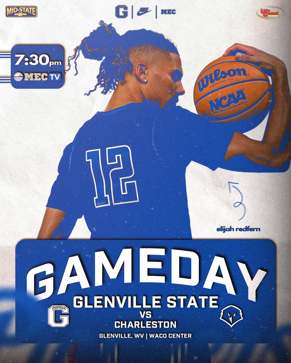 𝐆𝐀𝐌𝐄𝐃𝐀𝐘!

🆚 Charleston
⌚️ 7:30 p.m.
🏟️ Waco Center
📺 bit.ly/44N8uiA
📊 bit.ly/3MRJdxn

#GoPioneers