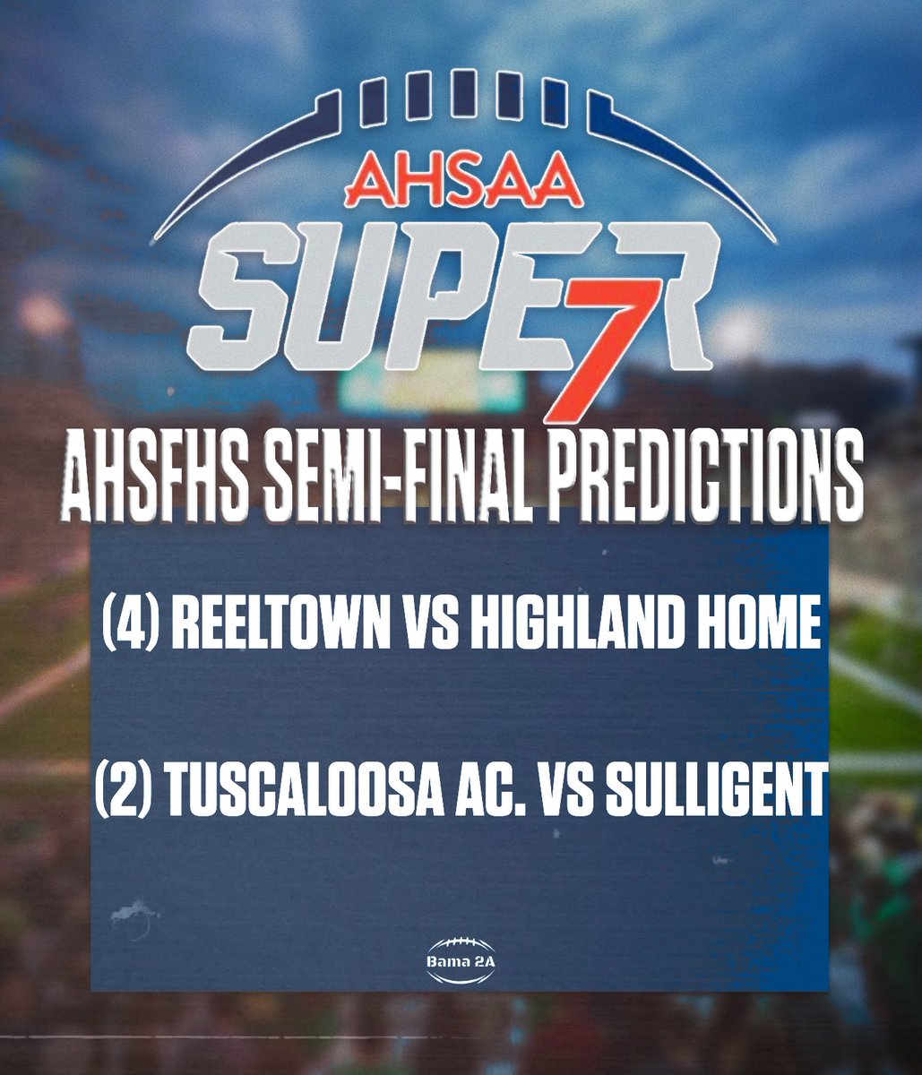 Here are the AHSFHS Semi-Final Predictions❗️