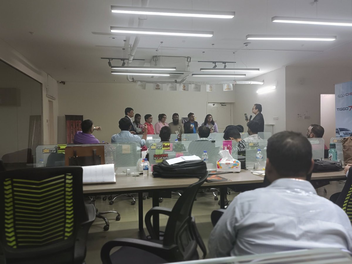 "Clarity is power"💪

It was Great Leadership Training Thanks Fakruddin Asif Sir